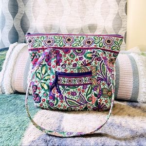 Vera Bradley tote shoulder purse Viva la Vera